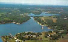 Mayfield, NY New York  SACANDAGA RESERVOIR Homes~Docks  FULTON COUNTY  Postcard picture