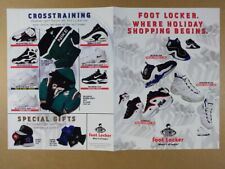 1996 Foot Locker Nike Air Converse Fila Reebok Shoes vintage print Ad picture