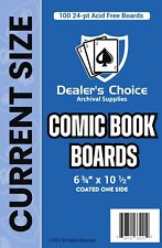 CURRENT/REGULAR Comic Book Archival Boards - Dealer's Choice - (bags sold sep.) picture