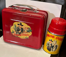 1950 first edition Hopalong Cassidy lunch box + thermos ONE OF THE HOLY GRAIL picture