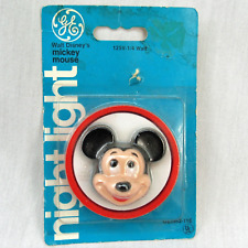 Mickey Mouse Night Light vintage 1977 Disney NOS picture