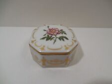 1980 Empress Josephine's Rose Garden Fine Porcelain Pill Or Trinket Box picture
