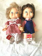 VINTAGE Cambell's Special Edition Kid Doll 1988  GIRL & BOY SET Campbell's Soup picture