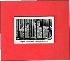 1931 JOSETTI -FILMBILDER MAGDA SCHNEIDER-GEORG ALEXANDER CARD EX+ picture