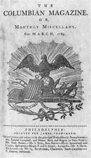 Photo:The Columbian Magazine,1789,title page picture