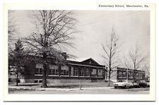 Vintage Elementary School, Manchester, PA Postcard picture