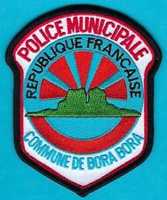 FRENCH COMMUNE OF BORA BORA MUNICIPAL POLICE PATCH picture