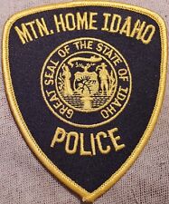 ID Mountain Home Idaho Police Shoulder Patch picture