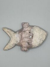Fish Shapped Effigy Native Indian Artifact picture