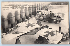 France Postcard Exhibition of Trophies Airplane Cour D'Honneur 1917 Soldier Mail picture