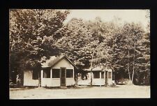 RPPC 1953 Shady Cabins The Lone Eagle Cabins 300th Anniversary Kennebunkport ME picture
