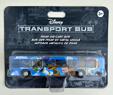 NIB Disney Parks Pixar Transport Bus Toy Story Model Die Cast Metal Vehicle Buzz picture