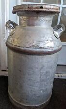 Vtg 10 Gallon Milk/Creamer Can With Lid picture