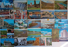 25 Vintage 1970s Postcards: US Canada England Sweden Italy South Africa Lot 93 picture