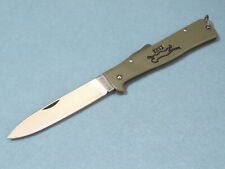 OTTER-Messer MERCATOR 10426KOL Olive carbon lockback knife 4 3/8