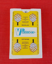 Vintage 1970's  Kleber tires V_10 Europe Playing Cards  Deck  Belgium picture
