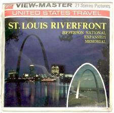 ST. LOUIS RIVERFRONT MISSOURI 1972 3d View-Master 3 Reel Packet NEW SEALED picture