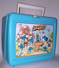 Vintage 1980s Smurfs Lunchbox No Thermos picture