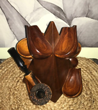 Vintage Italy Collection Semi Sabbiata Brebbia Handmade Smoking Pipe used VG+ picture