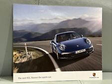 Vintage 2011 Porsche 911 Carrera & Carrera S Dealer Sales Brochure 16 pages NICE picture
