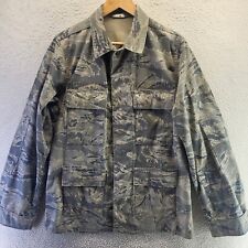 USAF Air Force Utility Coat Womens 8S Camoflauge Camo Digital Button 8410 LS picture