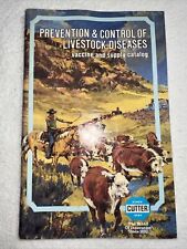 1984 CUTTER PREVENTION & CONTROL OF LIVESTOCK DISEASES Vaccine & Supply Catalog picture
