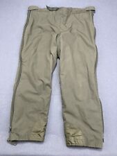 Vintage German Military Scharrer Untergriesbach Adjustable Lined Snow Pants Zips picture