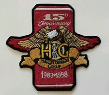 HOG Harley Owners Group 15th Anniversary Patch *NEW* picture