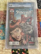 Avenging Spider-Man # 10 CGC 9.8 Captain Marvel Appearance White Pages picture
