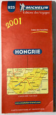 Michelin Hongrie Travel Map #925 (Hungary) Vtg picture