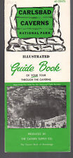 EP01 VINTAGE EPHEMERA ~  1958 CARLSBAD CAVERS ILLUSTRATED GUIDE BOOK 774A picture