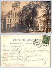 Cincinnati Ohio LANE SEMINARY IN WALNUT HILLS PRESBYTERIAN RPPC Postcard N456 picture