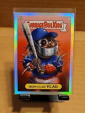 2022 topps gpk x mlb: series 2 ( IRON-CLAD VLAD) Silver Foil Refactor #220/250 picture