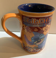 Lilo & Stitch Cosmic Kahuna Experiment 626 Large Orange Coffee Mug Disney Store picture