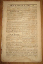 1813, Niles Weekly Register, Baltimore, War of 1812, Chesapeake picture
