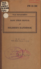 267 Page 1941 WWII FM 21-100 Soldier's Handbook Basic War Dept. Pub on Data CD picture