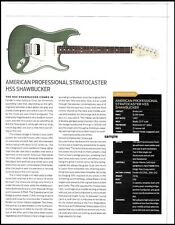Fender American Professional Stratocaster + Jazzmaster guitar review with specs picture