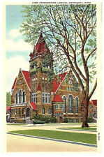 First Presbyterian Church Davenport, Iowa - Posted Postcard - Linen - 1948 picture