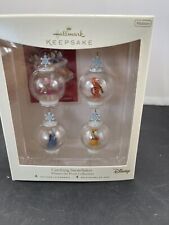Winnie The Pooh “Catching Snowflakes” Set Of 4 picture