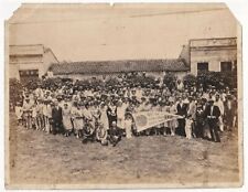 CUBAN ELECTRIC COMPANY WORKERS SOCIETY CAMAGUEY CUBA 1931 VINTAGE Photo Y 266 picture
