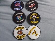 6 Motorcycle club Patches picture