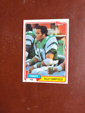 1981 Topps Football #199 Eagles Billy Campfield picture