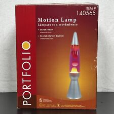 Portfolio Bullet Motion Lava Lamp #140565 - Brand New Open Box - 18” Tall picture