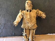 1890s Native American hide doll w/ beads picture
