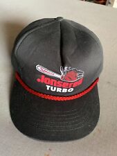 Vintage Jonsered Chainsaw  Snap Back Trucker Hat Advertising Muscle Saw NOS picture