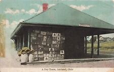 LP56 Ashland Ohio Prohibition Alcohol Dry Town 1909 Postcard picture