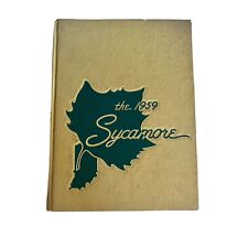 1959 Sycamore Indiana State Teacher's College Yearbook Terre Haute, Indiana picture