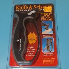 SMITH’S CARBIDE Sharpener New Knife and Scissor Sharpener #2001 B37 picture