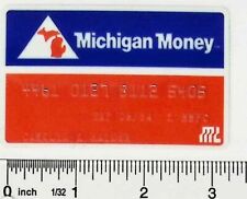 1984 Michigan Money Credit Card Out Of Date picture
