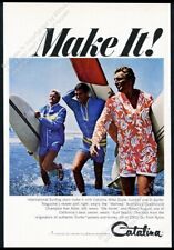 1966 surfing surfer Mike Doyle Ken Adler Robert August photo Catalina vintage ad picture